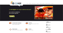 Desktop Screenshot of mivoz.cl