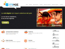 Tablet Screenshot of mivoz.cl